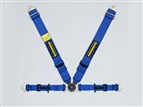 Schroth 20101-N Profi II 4 ASM Flexi Blue Left Harness With 3-in Shoulder / 2-in Lap, Wrap Snap Laps