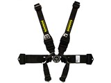 Schroth 41085A SFI 16.5 Formula III Black With Pull-Up Lap Belts