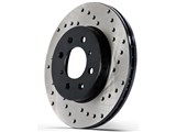 StopTech 2005-2009 Mustang GT Pro Stop FRONT Cross-Drilled Rotor - Left