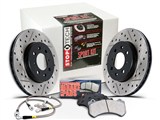 StopTech 978.62001 2010-2014 Camaro V8 Sport Kit F&R X-Drilled & Slotted Rotors Pads Brake Lines / StopTech 978.62001 Slotted Rotors, Pads & Lines