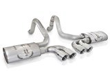Stainless Works VC53CBQUAD Chambered 3" Axle-Back Exhaust System for 1997-2004 Chevrolet Corvette C5 / Stainless Works VC53CBQUAD Chambered 3" Axle-Back