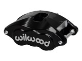 Wilwood 120-10936-BK D52 Caliper-Black Pwdr 2.00 & 2.00" Pistons, 1.28" Disc / Wilwood 120-10936-BK Caliper