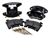 Wilwood 140-12101-BK Rear D154 Caliper Upgrade Kit With Black Calipers / Wilwood 140-12101-BK Big Brake Kit