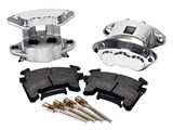 Wilwood 140-12101-P Rear D154 Caliper Upgrade Kit With Polished Calipers