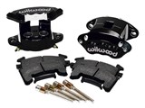 Wilwood 140-12102-BK D154 Rear Caliper Kit, Black 1.12 / 1.12" Piston,0.81" Rotor / Wilwood 140-12102-BK Big Brake Kit