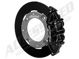 Wilwood 140-16629 Rear UTV4 Big Brake Kit, Black, Plain Rotors for 2017-2023 Can-Am Maverick X3