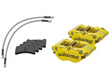 Wilwood 140-16676-Y Dynapro Rear Yellow Caliper Kit with Brake Lines for 1969-1983 Porsche 911