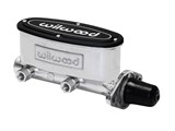 Wilwood 260-8555-P Tandem Aluminum Master Cylinder, 1.0" Bore, Ball-Burnish Finish / Wilwood 260-8555-P Master Cylinder Kit