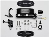 Wilwood 261-13272-BK Tandem Master Cylinder W/Bracket & Valve, 7/8", Black Finish, 1964-72 Mustang / Wilwood 261-13272-BK Master Cylinder Kit