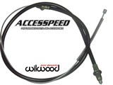 Wilwood 330-11282 Extended Parking Brake Cable for CPB Rear Brake Kits for 1994-2004 Ford Mustang / Wilwood 330-11282 Extended Parking Brake Cable