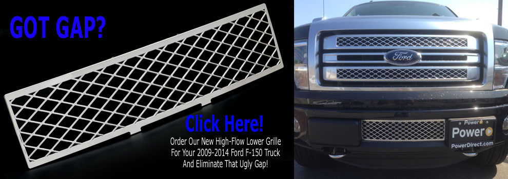 2011-2014 Ford F-150 EcoBoost Lower Bumper Grille