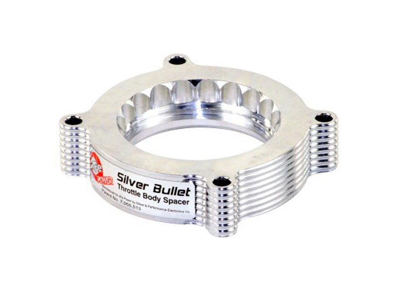aFe Power 46-33011 Silver Bullet Throttle Body Spacer 2010-2016 Ford Truck 6.2L