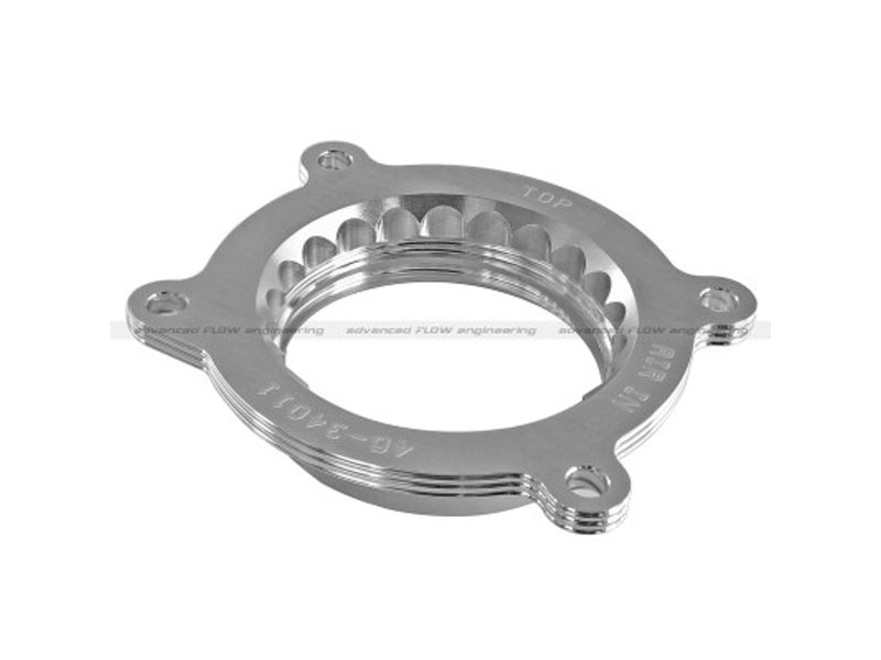 aFe 46-34011 Silver Bullet Performance Throttle Body Spacer 2014-2019 Corvette, 2016-2019 Camaro 6.2