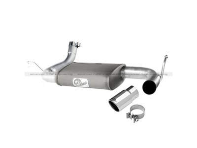 aFe 49-08047-P Scorpion 2.5" Axle-Back Exhaust w/Polished Tip 2007-2018 Jeep Wrangler JK 3.8/3.6