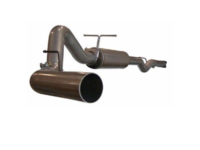 aFe 49-14001 Large Bore-HD 4" 409 Stainless Cat-Back Exhaust 2001-2005 Silverado/Sierra 6.6 LB7/LLY