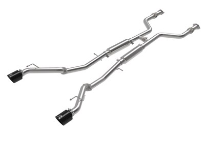 aFe 49-36138-B Takeda Stainless 2.5-inch Cat-Back Exhaust with Black Tips for 2023-up Nissan Z