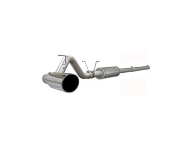 aFe 49-42002 Large Bore-HD 4" 409 Stainless Steel Cat-Back Exhaust 2004.5-2007 Dodge Ram 5.9L Diesel