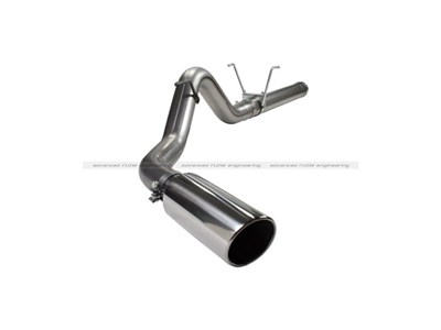 aFe Power 49-42006 Large Bore-HD 4" 409 Stainless Steel DPF-Back Exhaust 2007.5-2012 Dodge Ram 6.7L