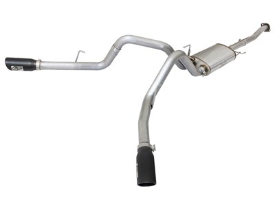 aFe Power 49-43070-B MACH Force-Xp 3" 409 Stainless Cat-Back Exhaust System 2015-2020 F150 Ecoboost