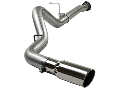 aFe Power 49-44004 Large Bore-HD 4" 409 Stainless Steel DPF-Back Exhaust 2007.5-2010 GM Duramax 6.6