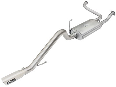 aFe 49-46110-P Stainless Steel Cat-Back Exhaust System With Polished Tip 2005-2015 Nissan Xterra 4.0