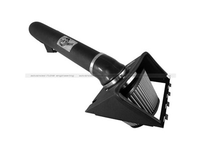 aFe 51-11973-B Magnum FORCE Pro DRY S Stage-2 Black Cold Air Intake 2013-2016 Ford Super Duty 6.2