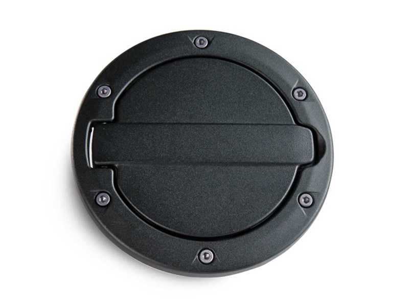 AMP Research 73000-01A Fuel Door for 2007-2018 Jeep Wrangler JK/JKU 2 & 4-Door