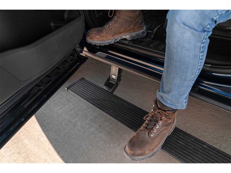 AMP Research 76341-01A Black Plug N Play PowerStep for 2023-2024 Toyota Sequoia
