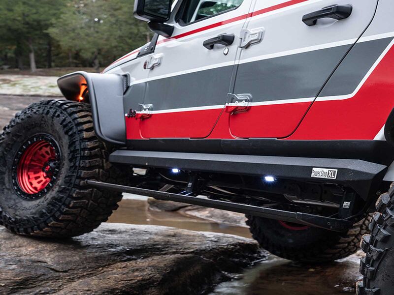 AMP Research 77132-01A PowerStep XL for 2018-2023 Jeep Wrangler JL 4-Door