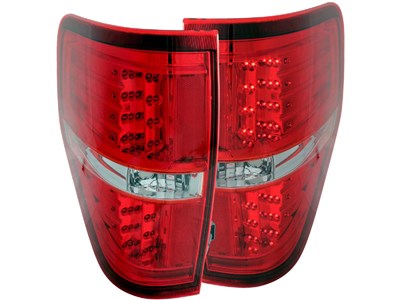 Anzo USA 311139 Red LED Taillights 2009-2014 Ford F-150 & F-150 SVT Raptor