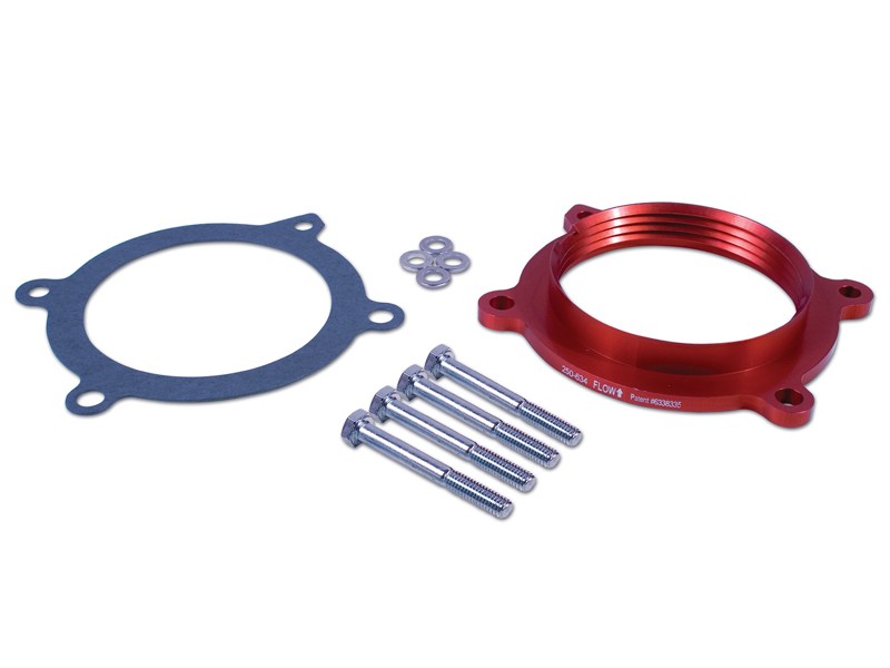 Airaid 200-512-1 PowerAid Throttle Body Spacer for 1999-2007 GM 4.8L, 5.3L, 6.0L, 8.1L