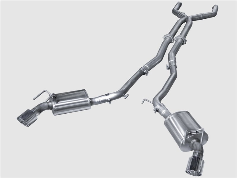 American Racing Headers CAV8-10300SCBK Cat-Back Exhaust System for 2010-2015 Camaro V8