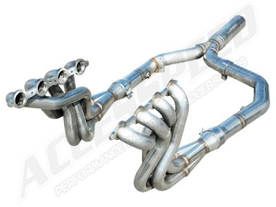 ARH LS1F-01134300LSNC 1-3/4" x 3" Long-Tube Headers With Y-Pipe for 2001-2002 Camaro/Firebird LS1