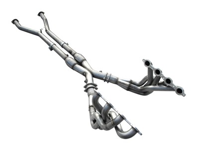 ARH Z06-06178300LSWC 1-7/8"x3" Long-Tube Headers with 3" X-Pipe & No Cats for 2006-2013 Corvette Z06