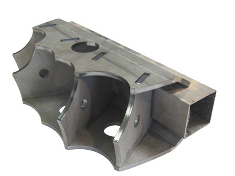 Artec Industries BR1006 Crossmember Bracket Large 4 Link Tube Style Size 2.0 Inch Square Tube