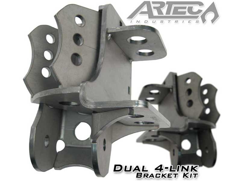 Artec Industries BR1013 Dual 4 Link Frame Bracket Pair