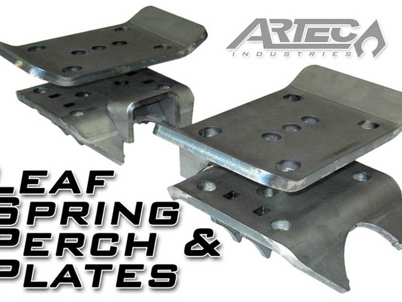 Artec Industries BR1034 Leaf Spring Perch And Plates Pair