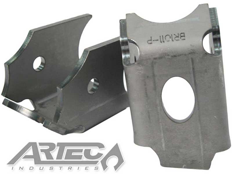 Artec Industries BR1079 Lower Link Axle Brackets Pair 22 Deg 3.5 Inch Axle Diameter