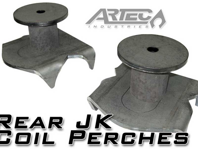 Artec Industries BR1136 Rear JK Coil Perches and Retainers