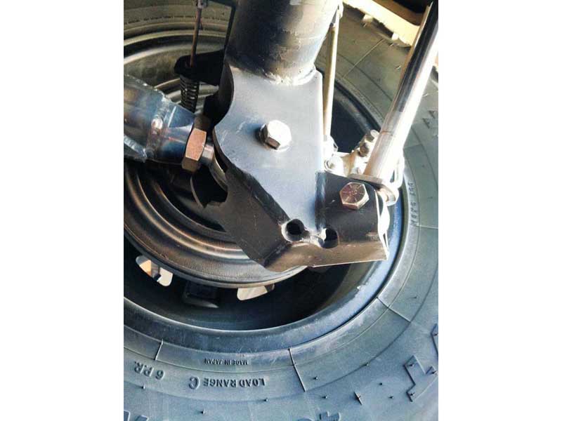 Artec Industries BR1137 JK Rear LCA Brackets with Skids 3.5 Inch Diameter