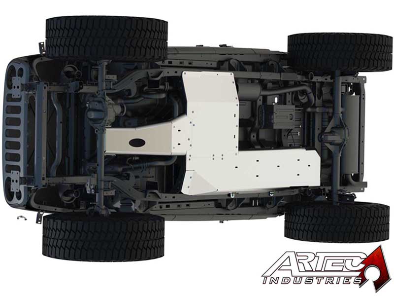 Artec Industries JK1010 JK Under Armor 4 Door Bellypan Kit 2012-2017 Wrangler JK Unlimited