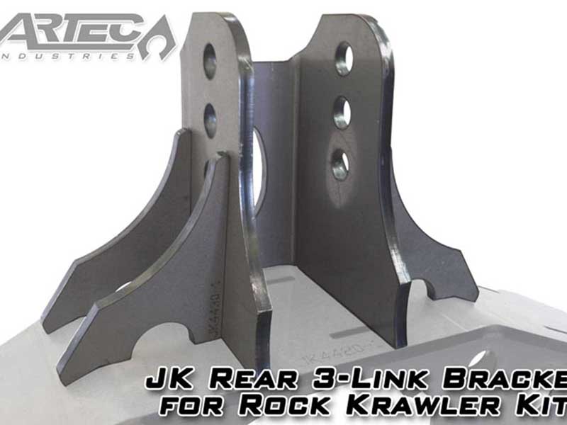 Artec Industries JK4430 JK Rear 3-Link Bracket For Rock Krawler Kits