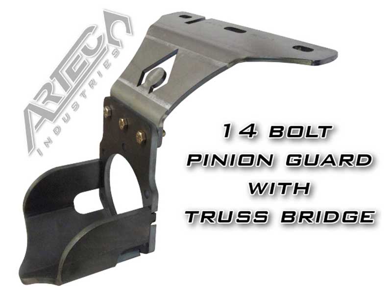 Artec Industries PG1402 14 Bolt Pinion Guard W/Truss Bridge High