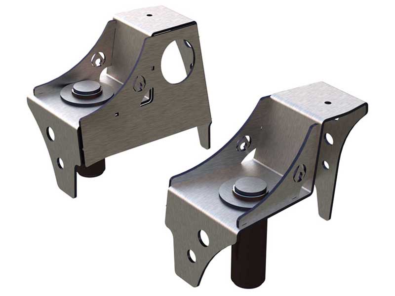 Artec Industries TJ2002 Jeep TJ Front Frame Coil Buckets 1997-2006 Wrangler TJ All OEM