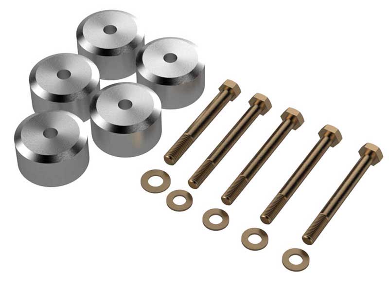 Artec Industries TJ2025 Jeep TJ Body Mount Spacer 1.25" Kit 1997-06 Wrangler TJ For Use With #TJ2010