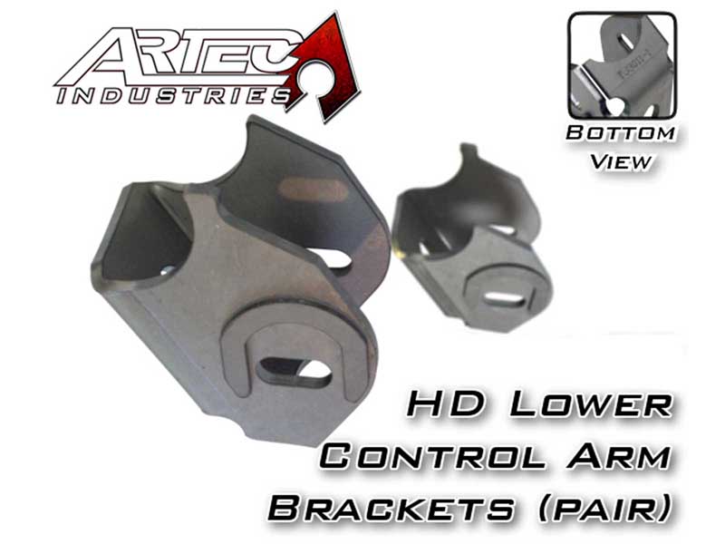 Artec Industries TJ3011 Dana 30 HD LCA Brackets CAM Slot W/Horseshoe
