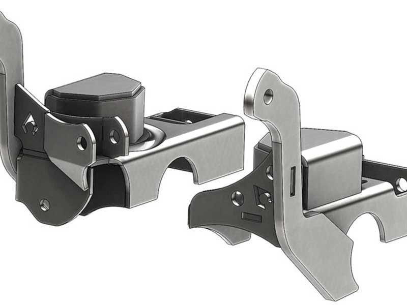 Artec Industries TJ3016 Coil / LCA Combo Brackets For TJ/LJ/XJ/ZJ Front Axle Normal Hole