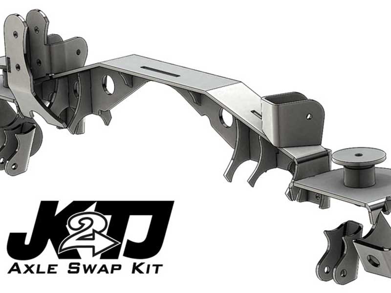 Artec Industries TJ4418 JK2TJ Rear Swap Kit W/Truss