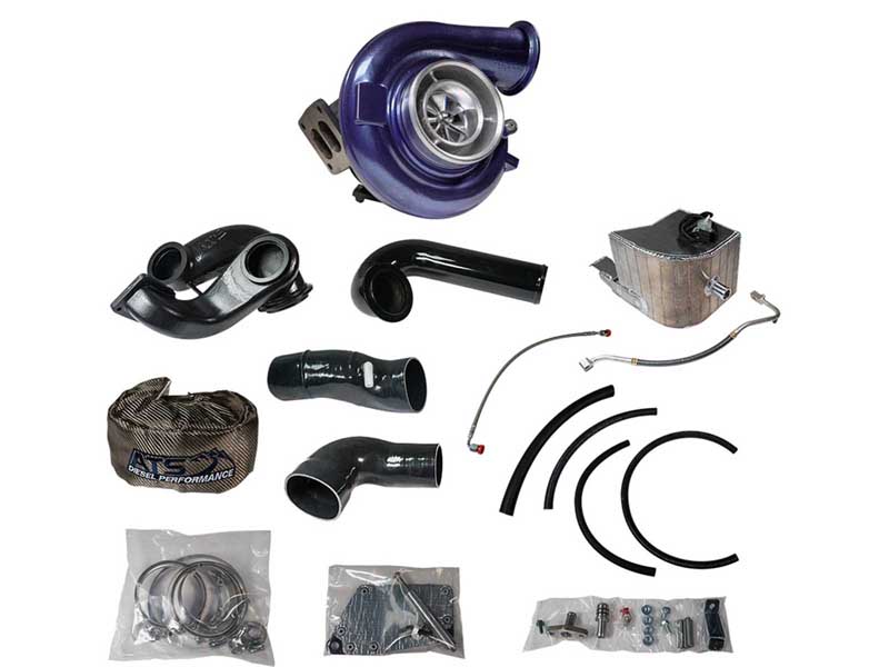 ATS Diesel 202-962-2392 Aurora Plus 6000 Vortex Compound Turbo System Fits 2013-2018 6.7 Cummins