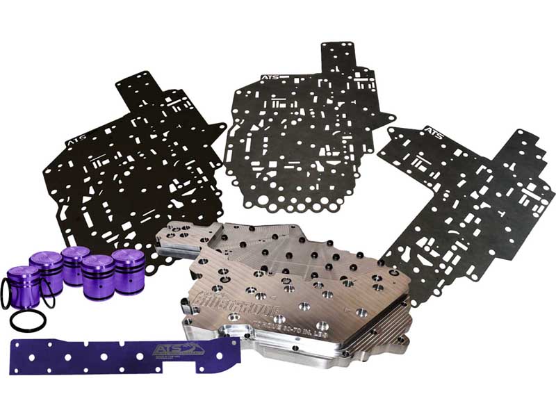 ATS Diesel Performance 303-007-2464 68Rfe Billet Channel Plate Kit Fits 2019+ 6.7L Cummins